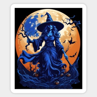 Halloween Bewitching Witch Sticker